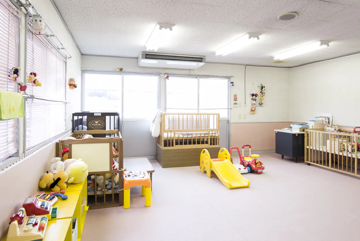 託児室を完備!