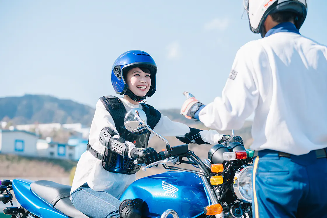 女性の方こそ、チャレンジ二輪！