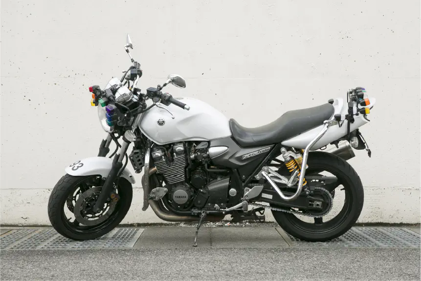 1300ccバイクによる教習